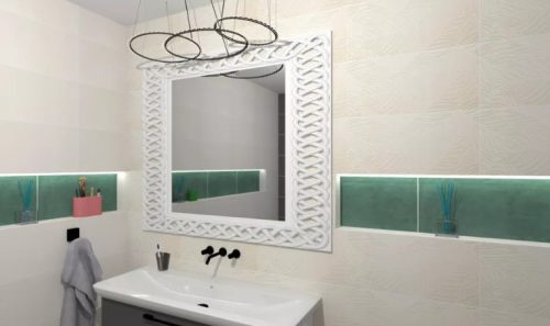 Dekorcsempe, Tubadzin Touch 1 29,8X59,8