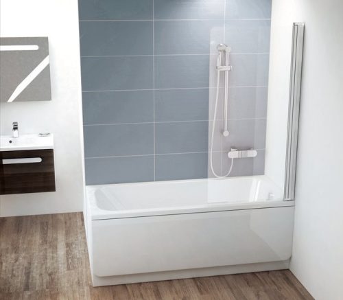 Kádparaván, Ravak CVS1-80 jobbos krómhatású+trans 7QR40C00Z1