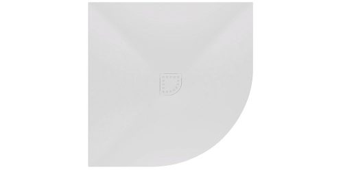 Zuhanytálca, Kolpa San Lavolta Kerrock íves 90x90 fehér