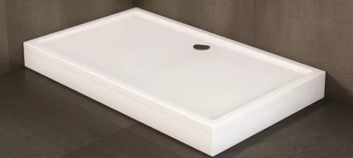 Zuhanytálca, Kolpa San Flamenco 90x70 előlappal