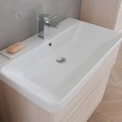Alsó szekrény, Kolpa San Oxana OUO 80 alsó szekrény mosdóval sötét tölgy