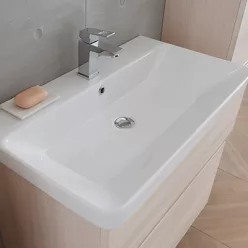   Alsó szekrény, Kolpa San Oxana OUO 80 alsó szekrény mosdóval fehér