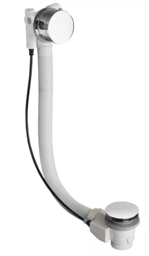 Le-és túlfolyó bovden, Sapho kádakhoz Polysan króm 71685