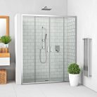 Zuhanyajtó, Roltechnik LLD4/1100 transparent tolóajtó