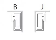 Hidromasszázs kád, M-Acryl Linea  150x70/85 Wellness 22 fúvókás elektronikus