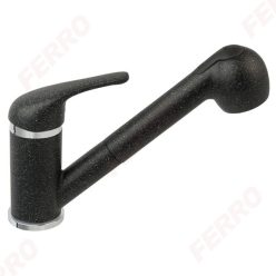   Mosogató csaptelep, Ferro Freya elforgatható kifolyóval grafit BFR8B