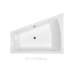  Hidromasszázs kád, M-Acryl Trinity  160x120 Wellness 22 fúvókás elektronikus