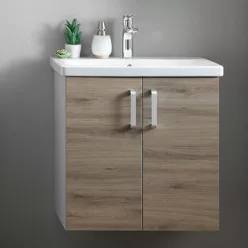   Alsó szekrény, Kolpa San Evelin OUE 65 ajtós, mosdóval oak