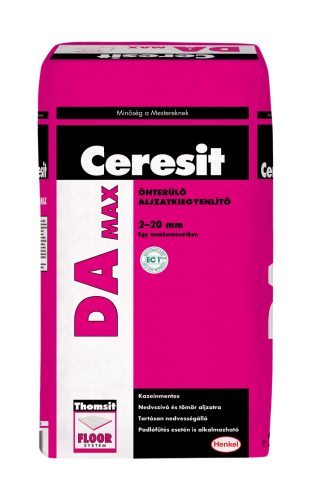 Aljzatkiegyenlítő, Ceresit DA MAX 25 KG