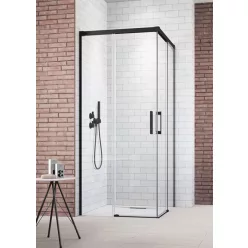 Zuhanykabin, Radaway Idea Black KDD 120x100