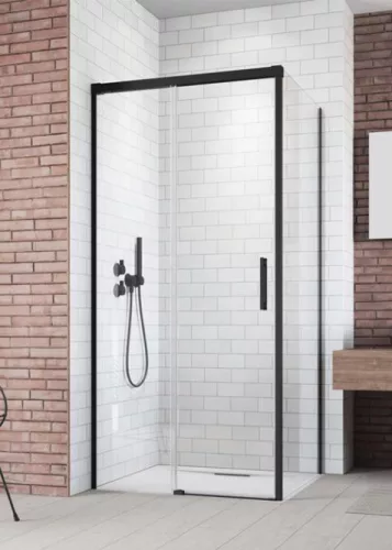 Zuhanykabin, Radaway Idea Black KDJ 110x100 Balos
