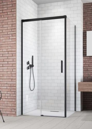 Zuhanykabin, Radaway Idea Black KDJ 110x110 Balos