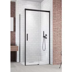Zuhanykabin, Radaway Idea Black KDJ 120x110 Jobbos