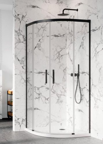 Zuhanykabin, Radaway Idea Black PDD 120x90