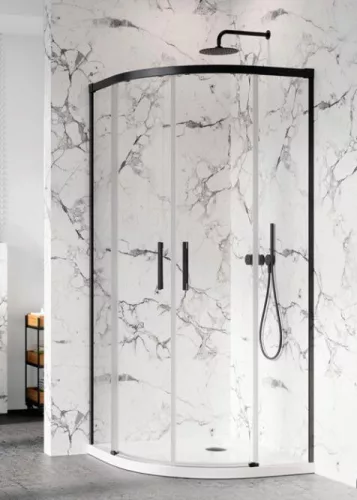 Zuhanykabin, Radaway Idea Black PDD 100x100