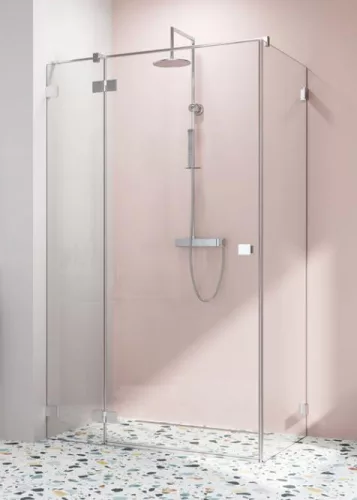 Zuhanykabin, Radaway Essenza Pro KDJ króm 80x110 Balos