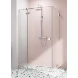 Zuhanykabin, Radaway Essenza Pro KDJ króm 90x100 Balos