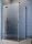 Zuhanykabin, Radaway Essenza Pro KDJ black 90x110 Balos