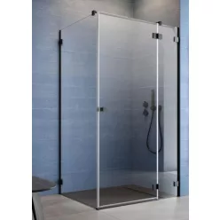 Zuhanykabin, Radaway Essenza Pro KDJ black 100x80 Jobbos