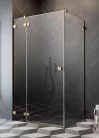 Zuhanykabin, Radaway Essenza Pro KDJ gold 100x120 Balos