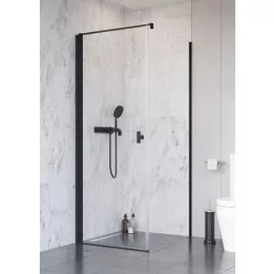 Zuhanykabin, Radaway Nes Black KDJ I 90x80 balos