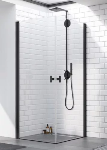 Zuhanykabin, Radaway Nes Black KDD I 90x90