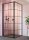 Zuhanykabin, Radaway Nes Black KDJ I Factory 80x70 balos