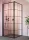 Zuhanykabin, Radaway Nes Black KDJ I Factory 80x70 balos