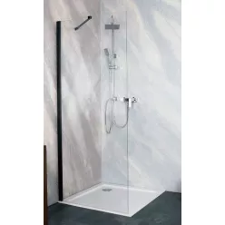 Zuhanyfal, Sanotechnik YOUNG BLACK (SANOFLEX) zuhanyfal BF90