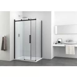 Zuhanyfal, Sanotechnik Comfort Black H80B