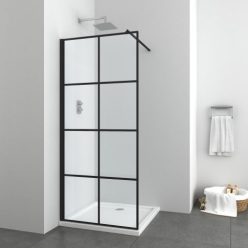 Walk-in, Sanotechnik Elite Black 100x195 EN1006B