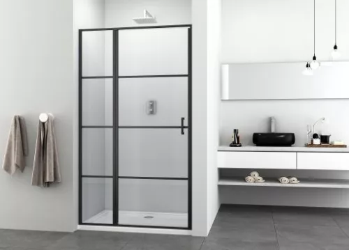 Zuhanyajtó, Sanotechnik Elite Black 100x195 K100B