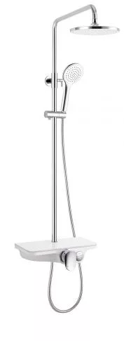 Zuhanyszett, Sanotechnik fehér zuhanyrendszer AS701