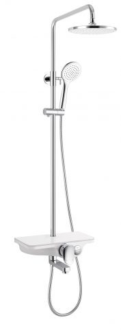 Zuhanyszett, Sanotechnik kádtöltővel fehér AS703