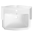 Mosdó, Aqualine Antik 58x47 kerámiamosdó AK102