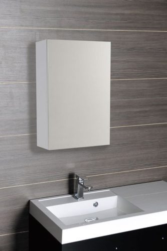 Felső szekrény, Aqualine Vega tükrös 50x70 fehér VG050