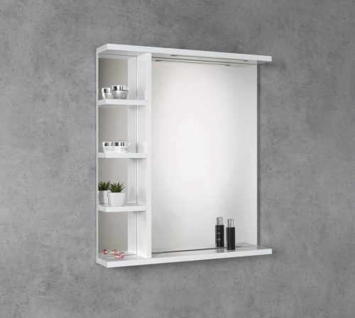 Tükör, Aqualine Korin 50x70 LED világítással, polccal KO355