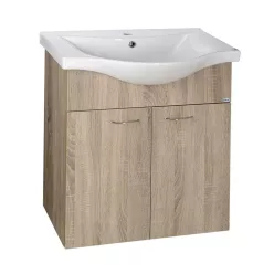 Alsó szekrény, Aqualine Keramia Fresh platina tölgy 50065
