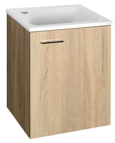 Alsó szekrény, Aqualine Zoja jobbos platina tölgy 51048DP