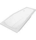 Kád, Aqualine Opava 160x70 aszimmetrikus jobbos A1671