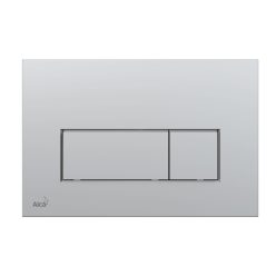 Öblítőtartály nyomólap, AlcaPlast króm-matt M572