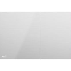 Öblítőtartály nyomólap, AlcaPlast AIR-INOX