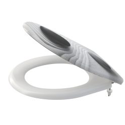 Wc tető, AlcaPlast A604 Zen Soft Close Duroplast