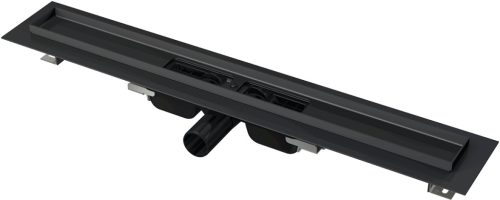 Padlóösszefolyó, AlcaPlast fekete 950 mm APZ101BLACK-950 low
