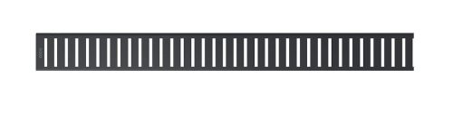 Padlóösszefolyó rács, AlcaPlast Pure Black 1050 mm PURE-1050BLACK