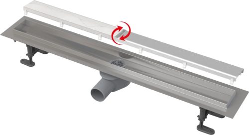 Padlóösszefolyó, AlcaPlast Fit and Go 850 mm APZ13-DOUBLE9-850