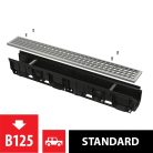 Padlóösszefolyó, AlcaPlast kültéri AVZ102-R103