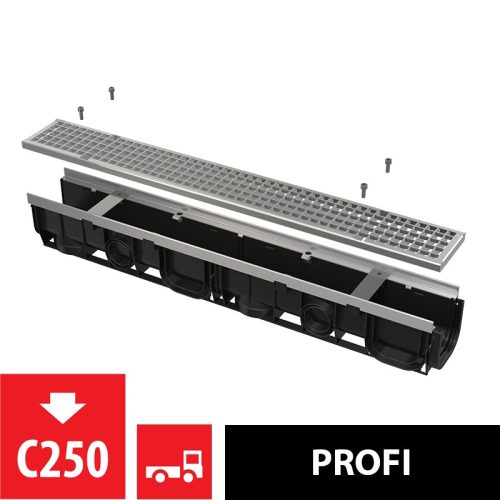 Padlóösszefolyó, AlcaPlast kültéri AVZ103-R104