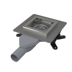 Padlóösszefolyó, AlcaPlast 130x130 mm APV110