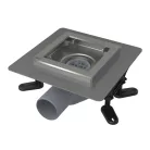 Padlóösszefolyó, AlcaPlast 130x130 mm APV120